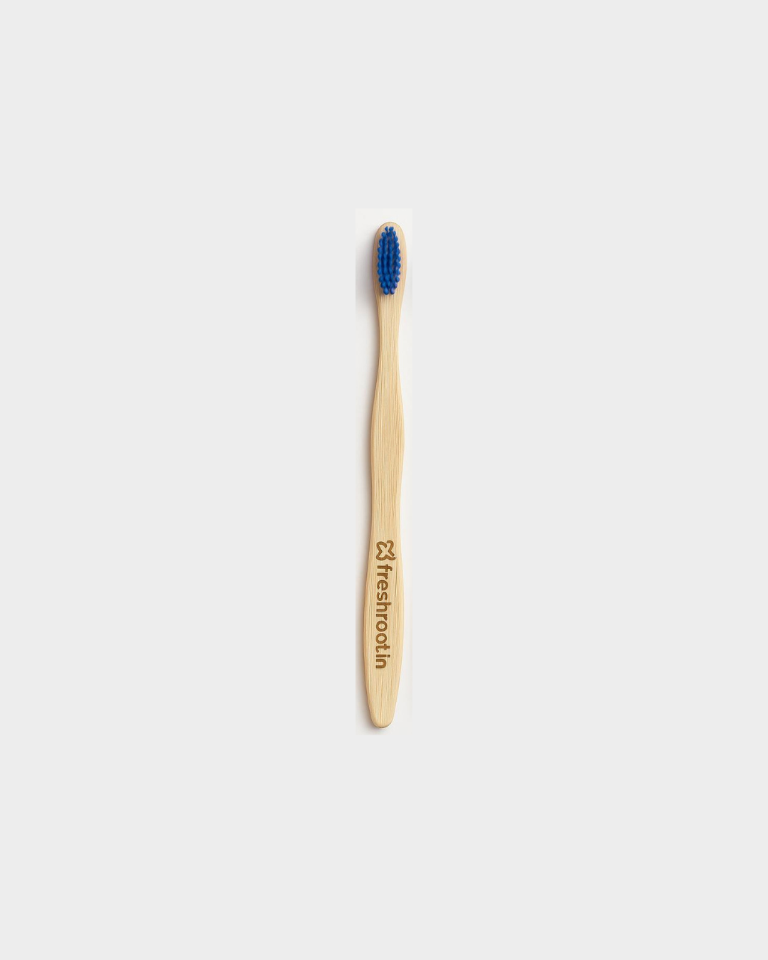 Eco-Friendly Bamboo Blue Toothbrush ( pack of 1 )